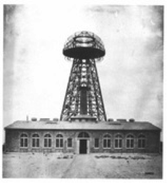 Tesla    Tower    in    1904