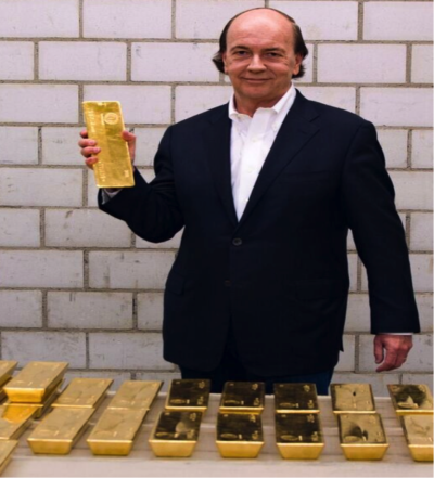 Jim Rickards with Gold
