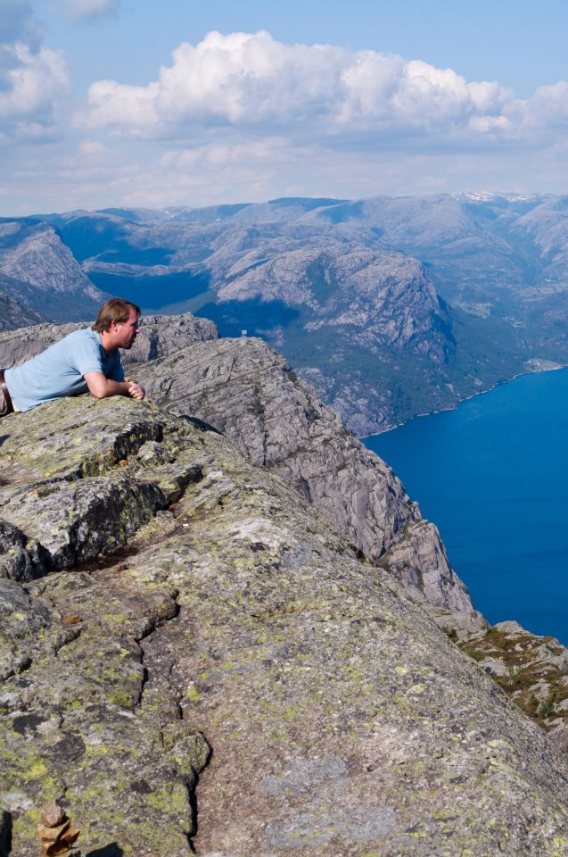 Joel Bowman at the Fjords