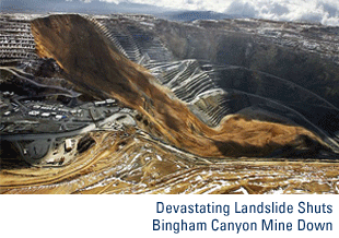 Bingham Canyon Mine Landslide