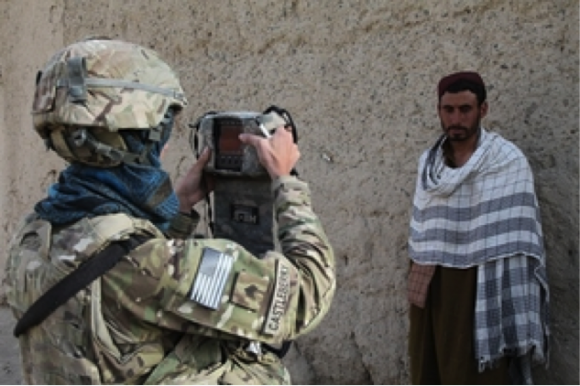 Soldier Taking Photograph