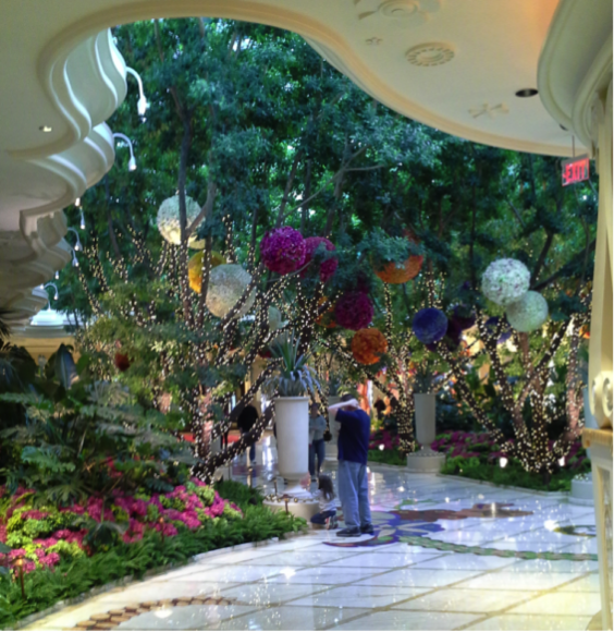 Dream Garden in the Wynn Las Vegas