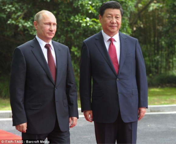 Vladimir Putin and Xi Jinping