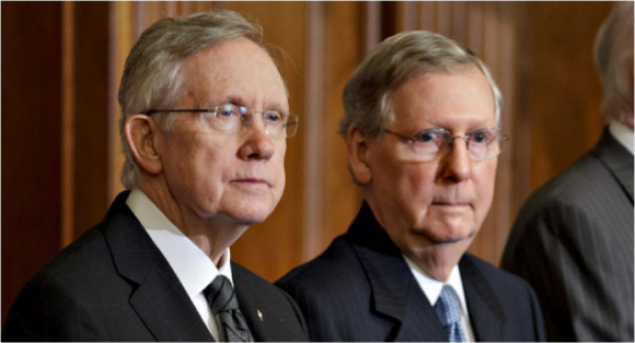 Sen. Harry Reid and Sen. Mitch McConnell