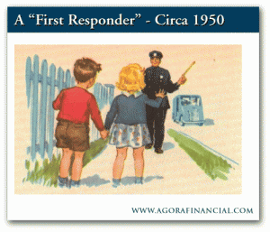 Police First Responder Circa 1950