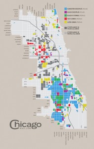 Gang Turf Map of Chicago