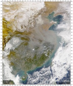 A View of China from Space
