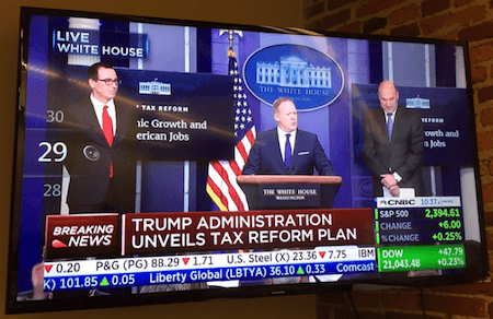 Trump    tax    announcement