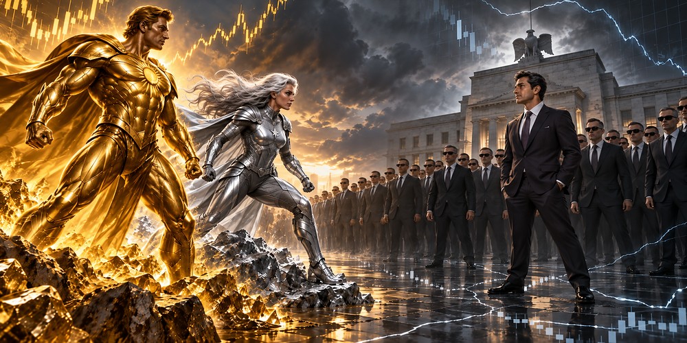 Gold and Silver vs. The Fed